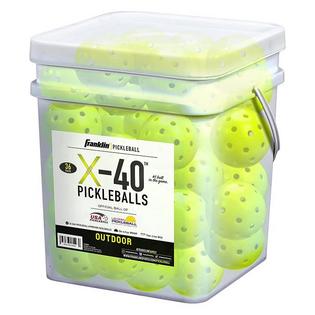 Balles de pickleball d'extérieur X-40 (paquet de 36)