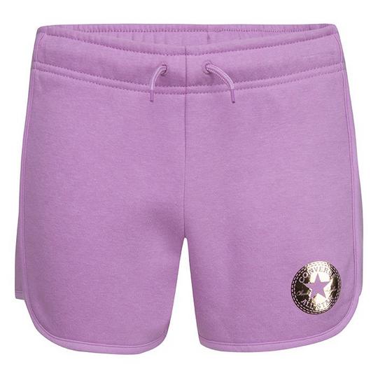 Junior Girls 8 16 Chuck Taylor Patch Sweat Short Converse Sporting Life Online