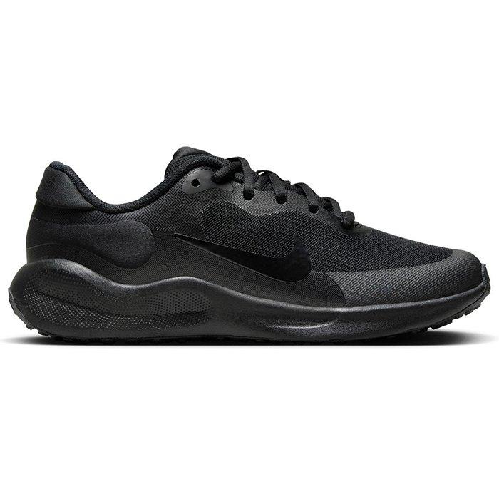 Nike Kids Revolution 7 Running Shoes in Black Anthracite Size 6