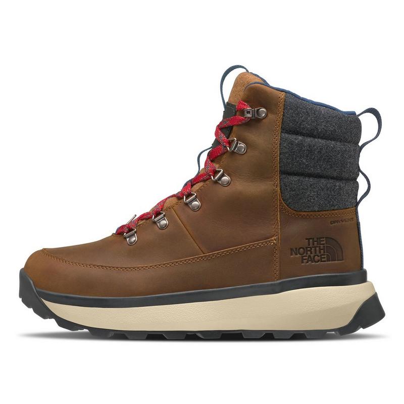The North Face Bottes imperm&eacute;ables en cuir Bergen pour hommes
