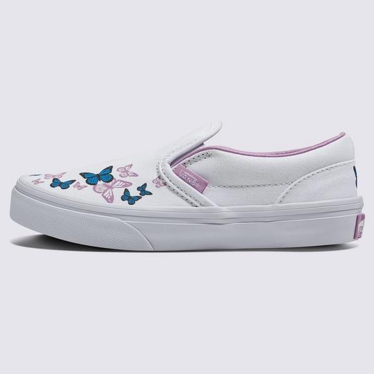 Vans Chaussures Butterfly Kisses Classic Slip-On pour enfants  11-3 