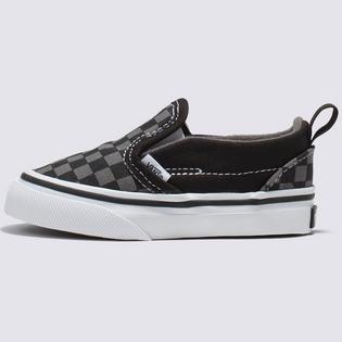  Babies' [5-10] Checkerboard Slip-On V Shoe