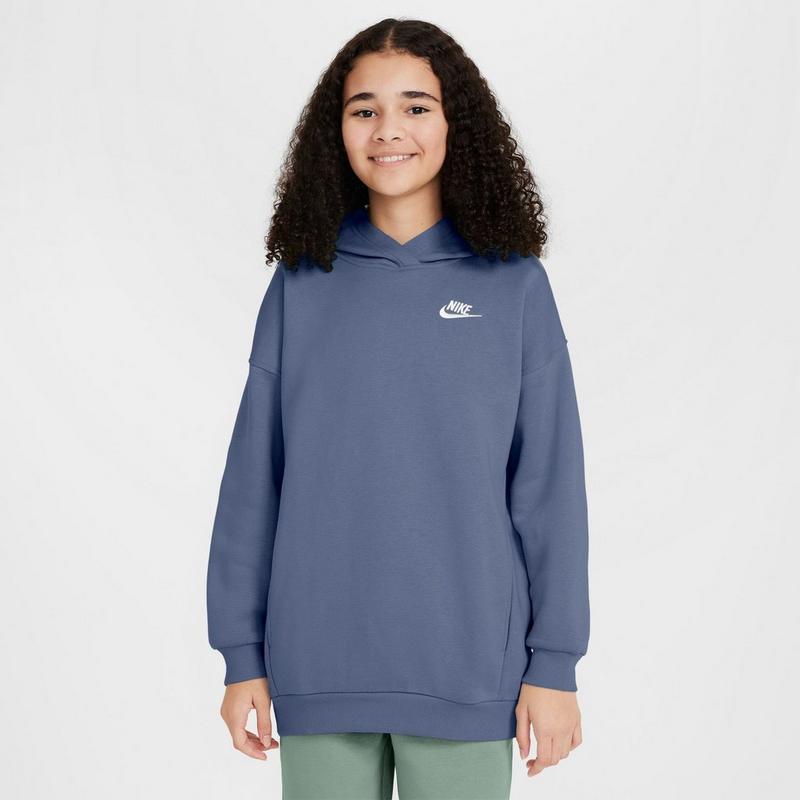Nike Chandail &agrave; capuchon surdimensionn&eacute; en molleton Sportswear Club pour juniors [7-16]