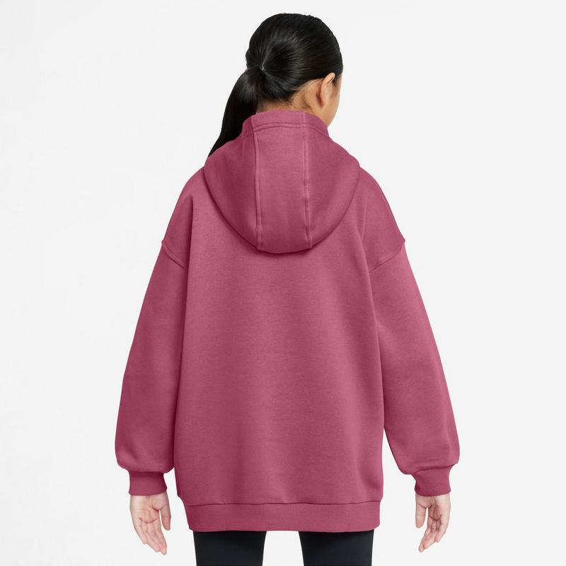 Nike Chandail &agrave; capuchon surdimensionn&eacute; en molleton Sportswear Club pour juniors [7-16]