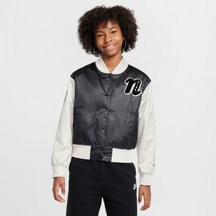 Junior Girls' [7-16] Sportswear Varsity Jacket