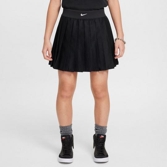 Nike Junior s Girl s Sportswear Pleated Skirt Black Size Small