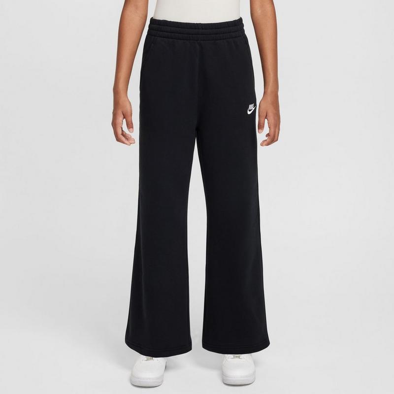 Nike Pantalons &agrave; jambe large en molleton Sportswear Club pour filles juniors [7-16]