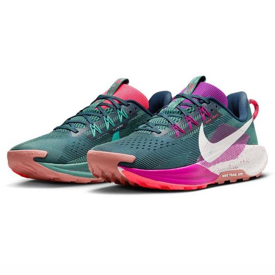 Nike pink green running shoes online