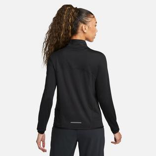 Nike Haut &agrave; glissi&egrave;re 1/4 Swift Element UV pour femmes