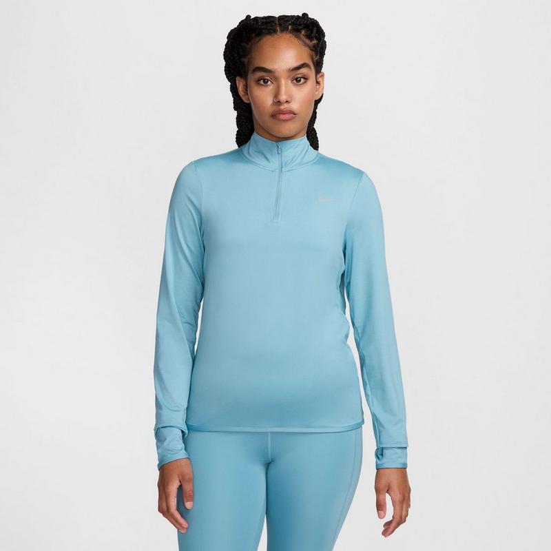 Nike Haut &agrave; glissi&egrave;re 1/4 Swift Element UV pour femmes
