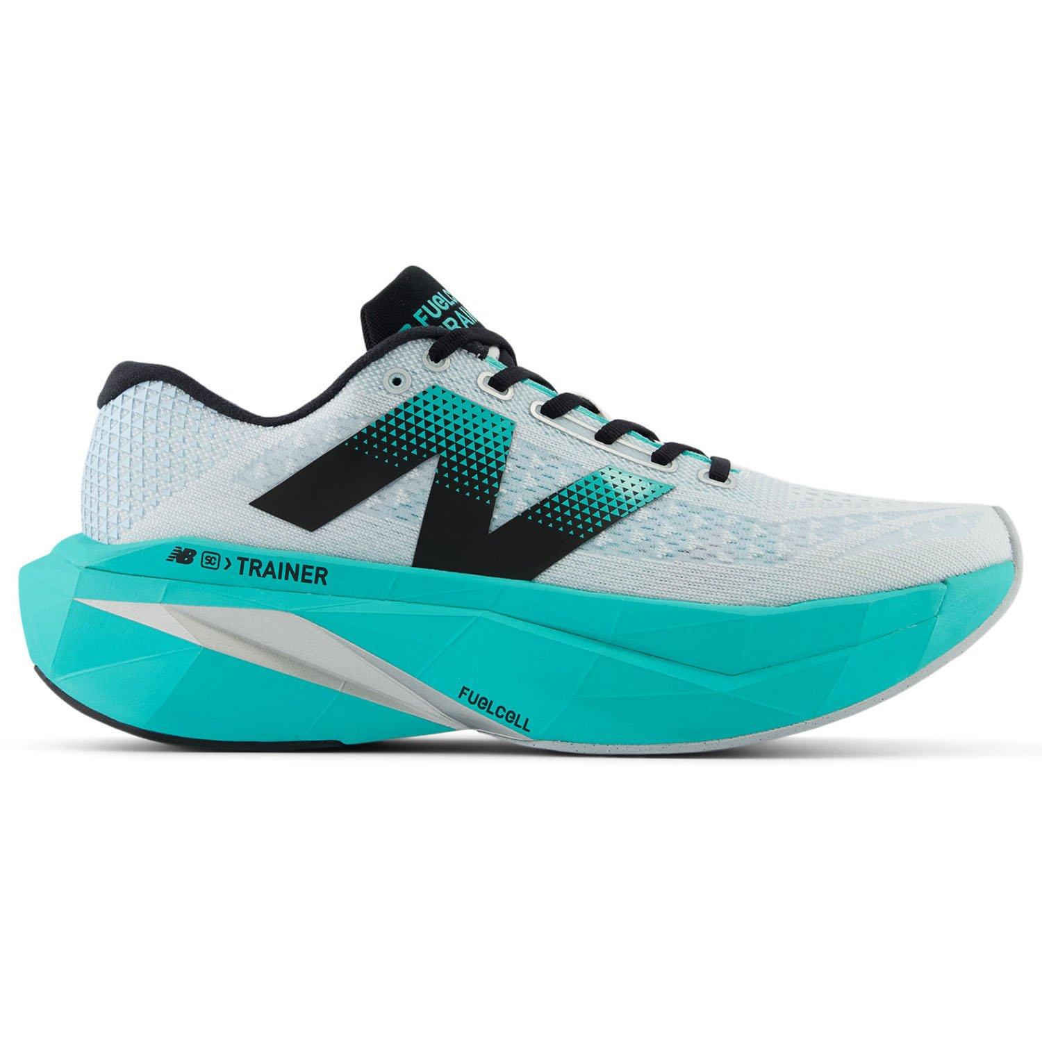New Balance Men s FuelCell SuperComp Trainer V3 White Cyber Jade 7 D