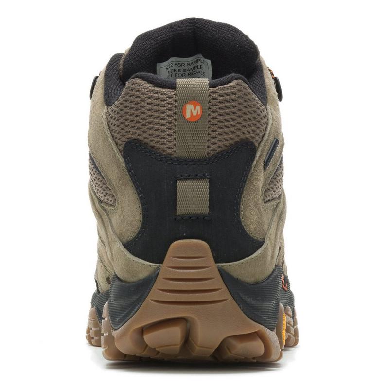 Merrell Botte de randonn&eacute;e mi-haute imperm&eacute;able Moab 3 pour hommes (large)