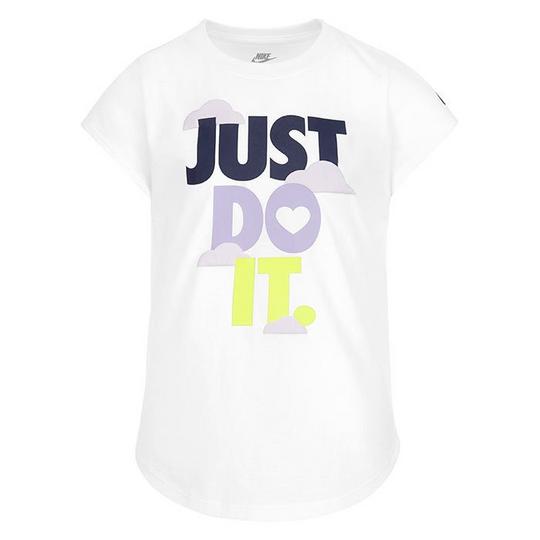 Nike Girls   4-6X  Sweet Swoosh Just Do It Graphic T-Shirt