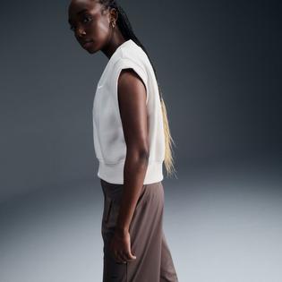 Nike Haut court sans manches en molleton Sportswear Phoenix pour femmes