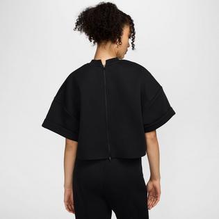 Nike Chandail court &agrave; manches courtes surdimensionn&eacute; Sportswear Tech Fleece pour femmes