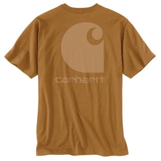 Men's Relaxed Fit Heavyweight Short Sleeve Pocket C Graphic