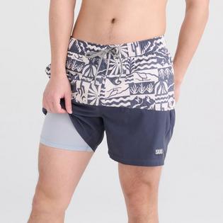Saxx Men's Oh Buoy 2-N-1 5" Swim Trunk