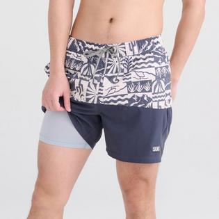 Men's Oh Buoy 2-N-1 5" Swim Trunk