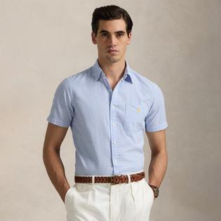 Men's RL Prepster Classic Fit Seersucker Shirt