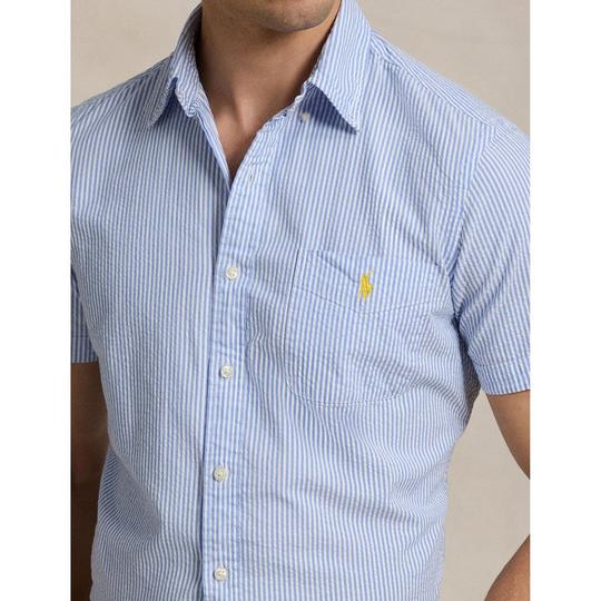 Men's RL Prepster Classic Fit Seersucker Shirt | Polo Ralph
