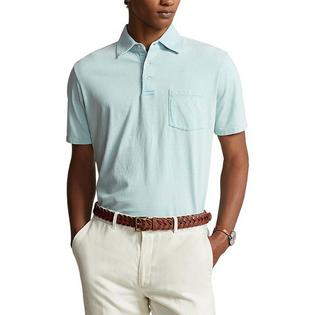 Polo Ralph Lauren Polo en lin-coton avec coupe classique pour hommes