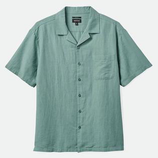 Chemise à manches courtes Bunker en mélange de lin pour hommes