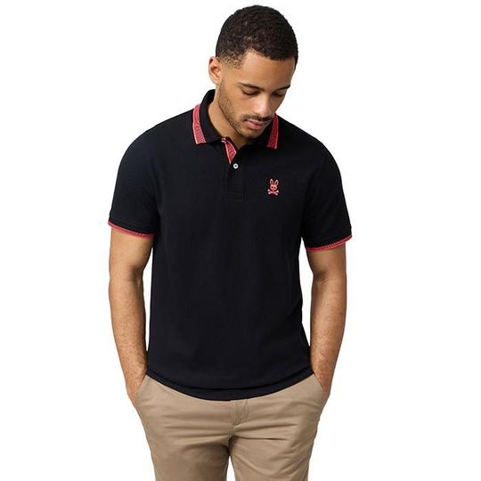 Psycho Bunny Polo Queensbury Pique pour hommes