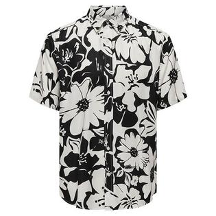 Men's Bessa Life Flower AOP Shirt