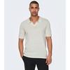 Men s Linen-Blend Knit Polo