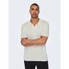 Men s Linen-Blend Knit Polo