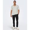 Men s Linen-Blend Knit Polo