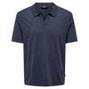 Men s Linen-Blend Knit Polo