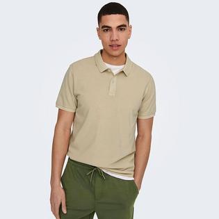 Only & Sons Men's Travis Slim Washed Polo