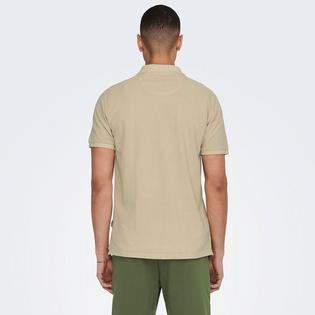 Only & Sons Men's Travis Slim Washed Polo