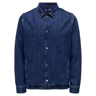 Veste-chemise en denim Carl pour hommes