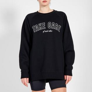 Brunette The Label Women's The Take Care Crew Sweatshirt