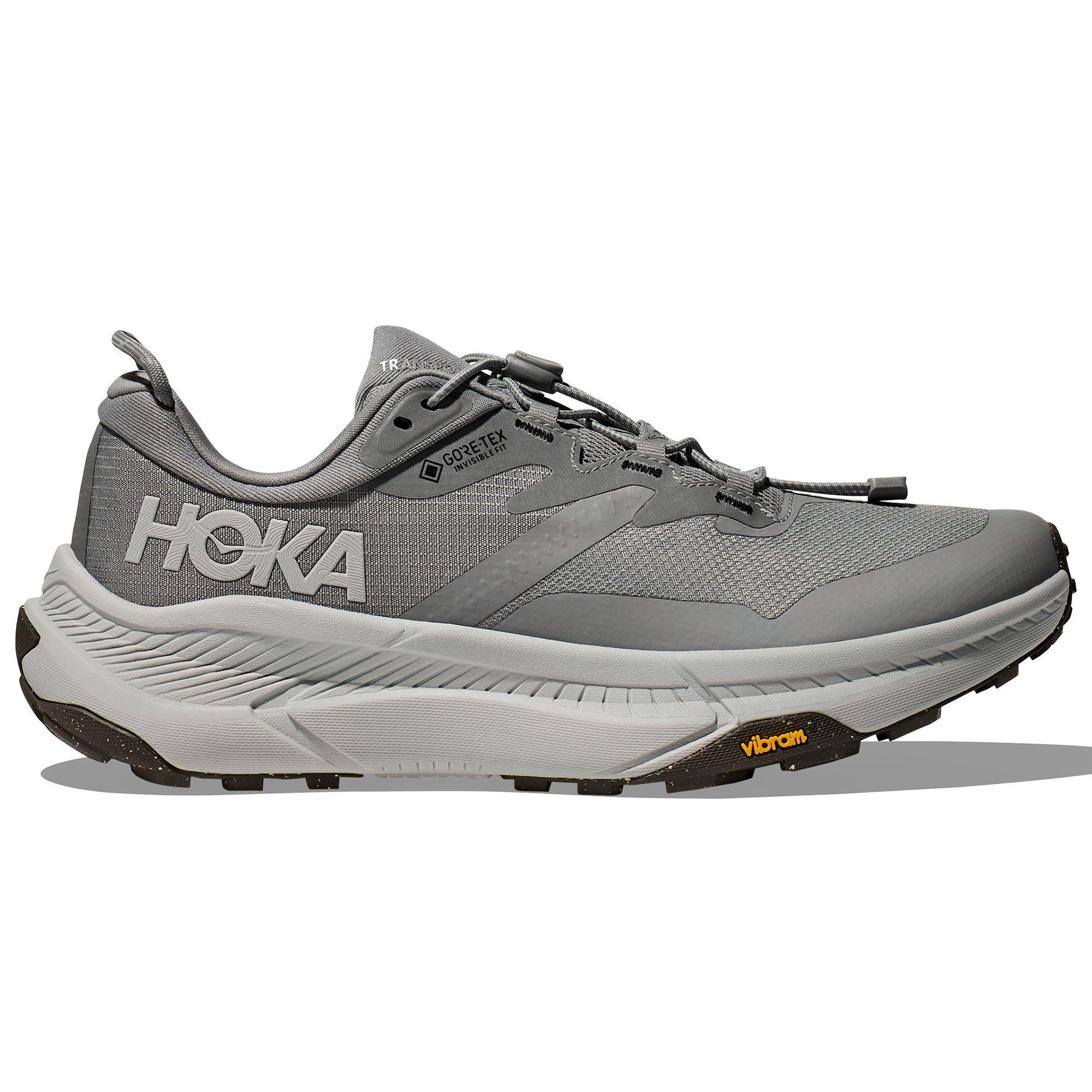 HOKA | Men's Transport GTX Shoes, Light Heather Grey, Size 13