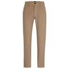 Pantalon chino en coton extensible en nid d abeille pour hommes