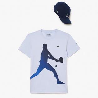 Men's Novak Djokovic Graphic T-Shirt + Cap Set