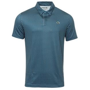 Lacoste Men's Golf Printed Recycled Polo