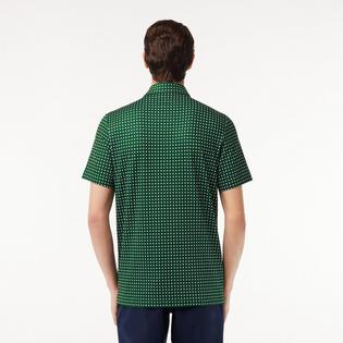 Lacoste Men's Golf Printed Recycled Polo