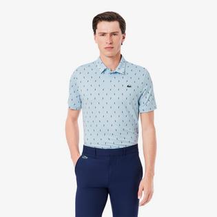 Lacoste Men's Golf Printed Recycled Polo