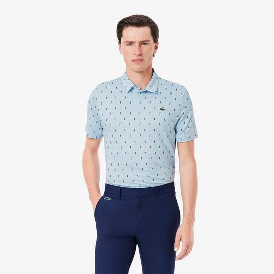 Lacoste Men s Golf Printed Recycled Polo