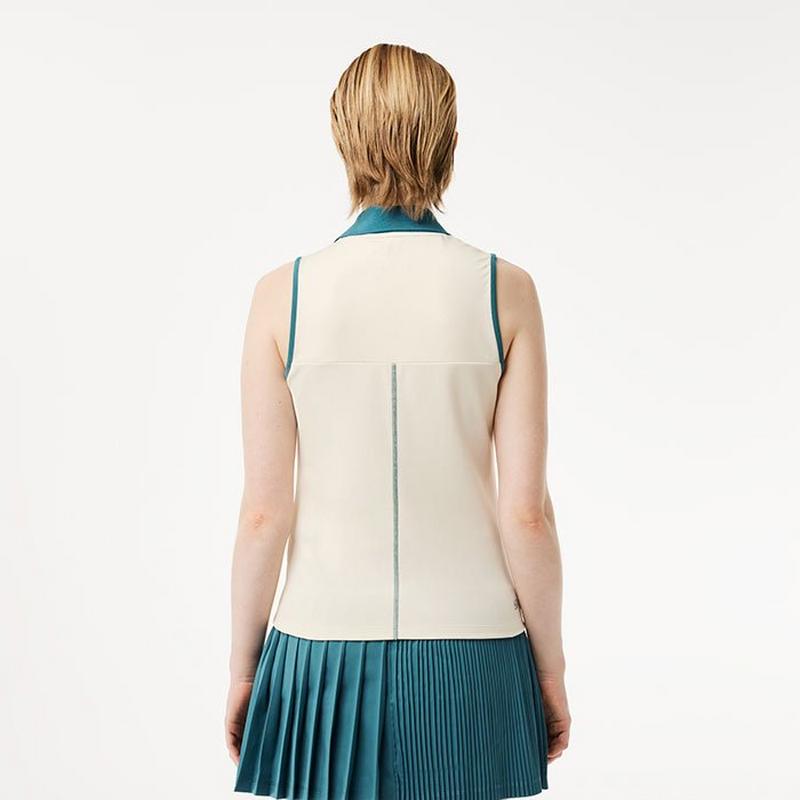 Lacoste Polo sans manches Ultra-Dry pour femmes