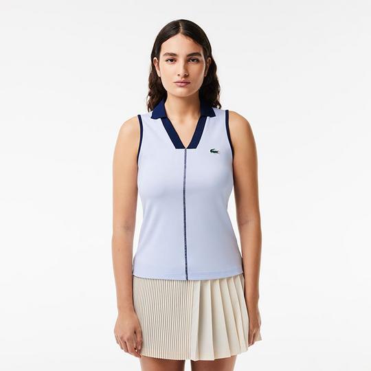 Lacoste Polo sans manches Ultra-Dry pour femmes