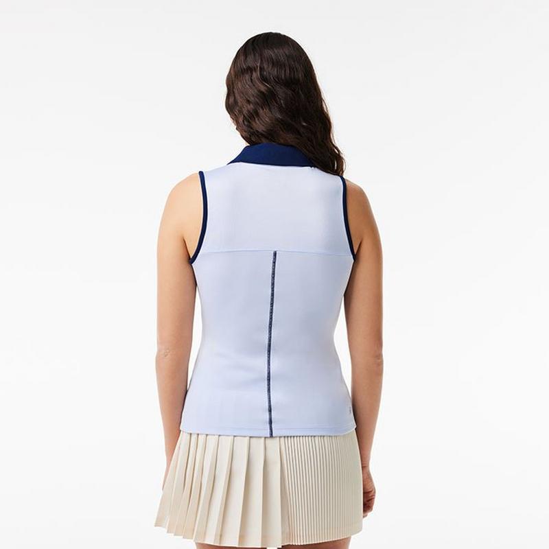 Lacoste Polo sans manches Ultra-Dry pour femmes