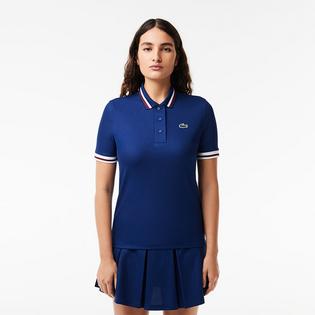 Lacoste Polo Sport en piqu&eacute; pour femmes