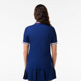 Lacoste Polo Sport en piqu&eacute; pour femmes
