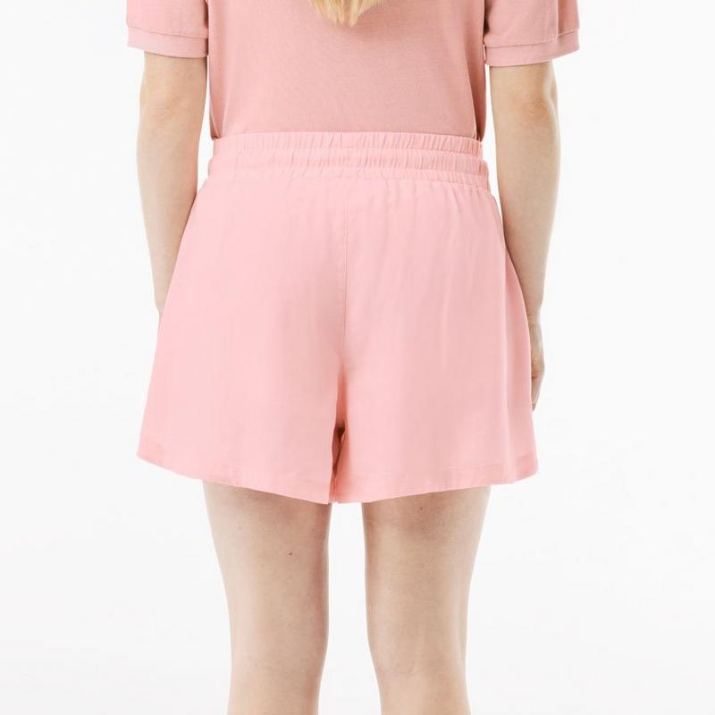 Lacoste Short doubl&eacute; l&eacute;ger pour femmes