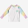 Kids   2-10  Tie-Dye Long Sleeve Rashguard